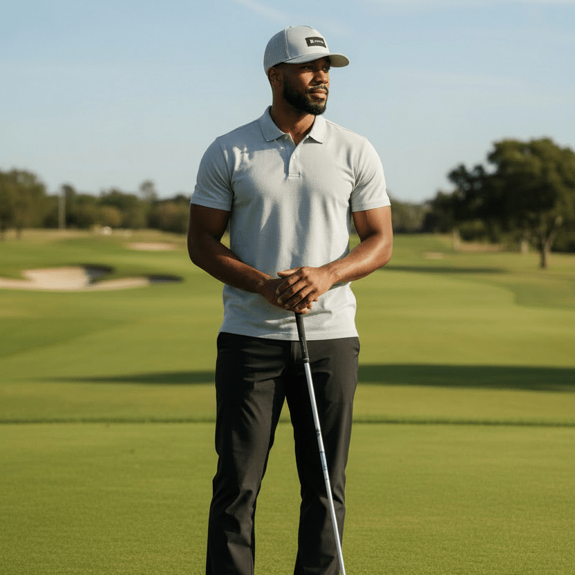 Icon Gray Smoke Snapback - GOOD LIFE GOLF