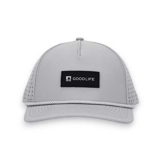 Icon Gray Smoke Snapback - GOOD LIFE GOLF