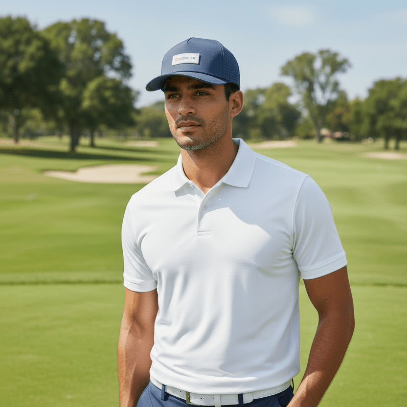 Icon Sandy Beach Blue Snapback - GOOD LIFE GOLF